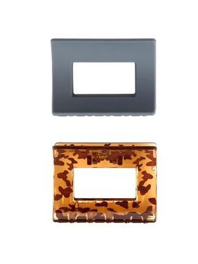 Goody Men or Women Black Tortoise Shell Brown Square Claw Hair Clips set of 2